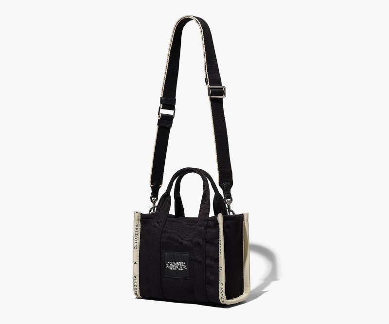 Marc Jacobs The Jacquard Small Tote Bags Black | Australia_MJ86821