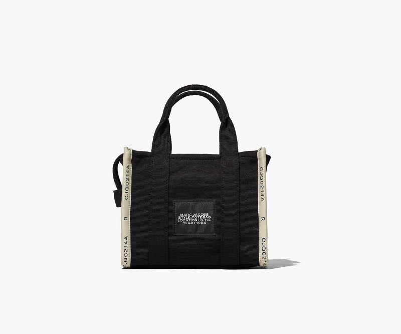 Marc Jacobs The Jacquard Small Tote Bags Black | Australia_MJ86821