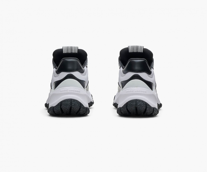 Marc Jacobs The Lazy Runner Sneakers White / Black | Australia_MJ70549