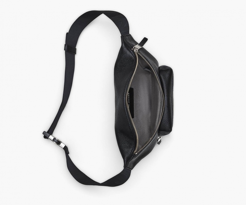 Marc Jacobs The Leather Backpacks Black | Australia_MJ15037