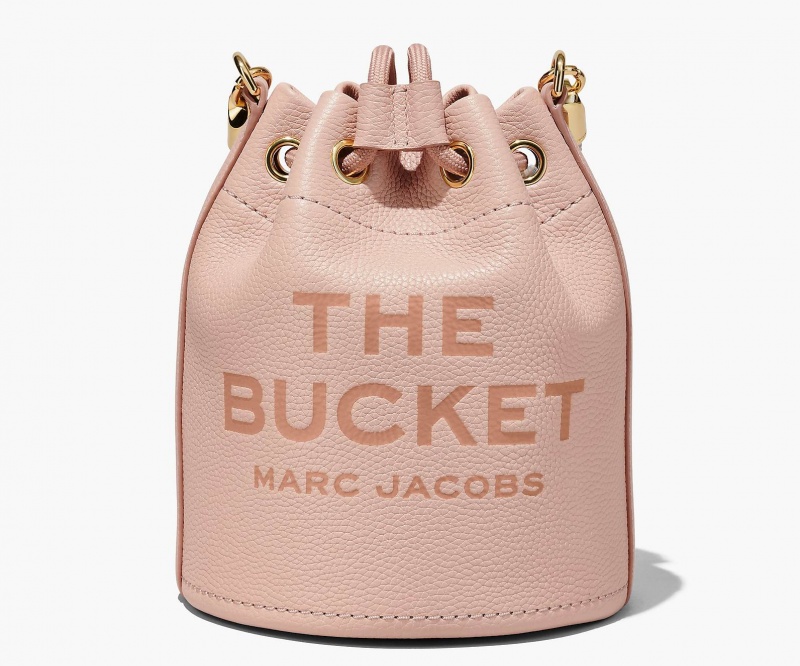 Marc Jacobs The Leather Bucket Bucket Bags Rose | Australia_MJ17202