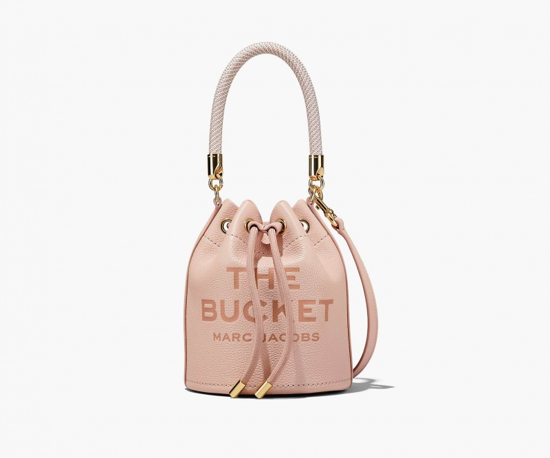 Marc Jacobs The Leather Bucket Bucket Bags Rose | Australia_MJ17202