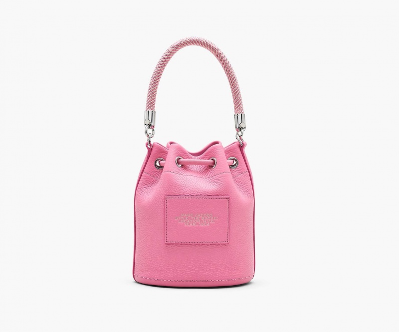 Marc Jacobs The Leather Bucket Bucket Bags Pink | Australia_MJ70778