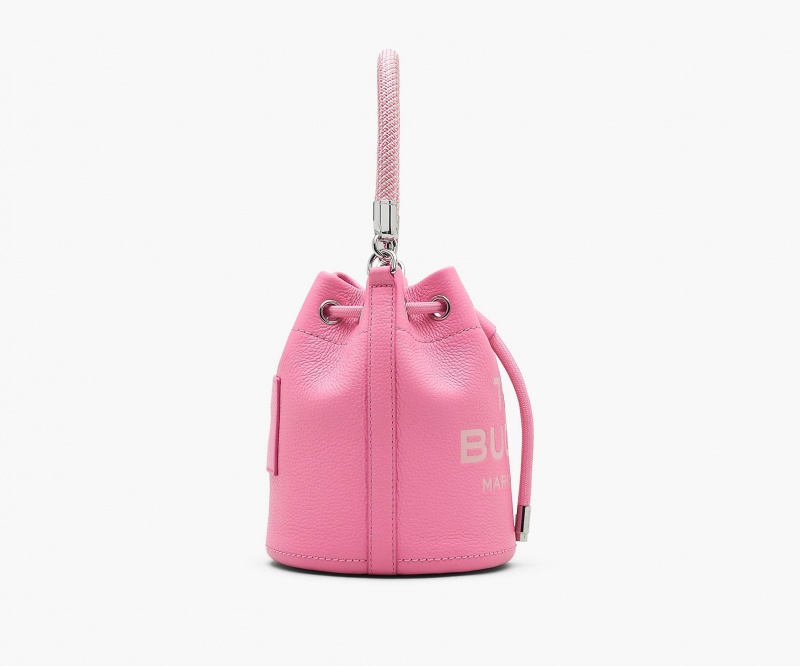 Marc Jacobs The Leather Bucket Bucket Bags Pink | Australia_MJ70778