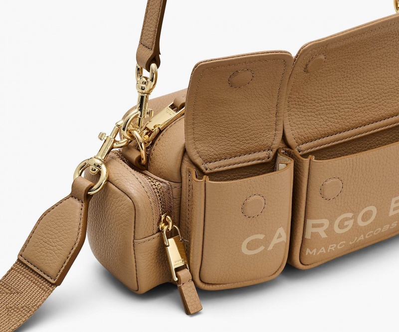 Marc Jacobs The Leather Cargo Crossbody Bags Brown | Australia_MJ25245