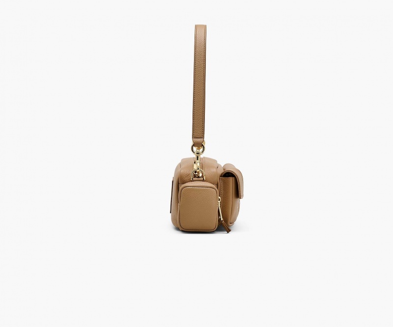 Marc Jacobs The Leather Cargo Crossbody Bags Brown | Australia_MJ25245