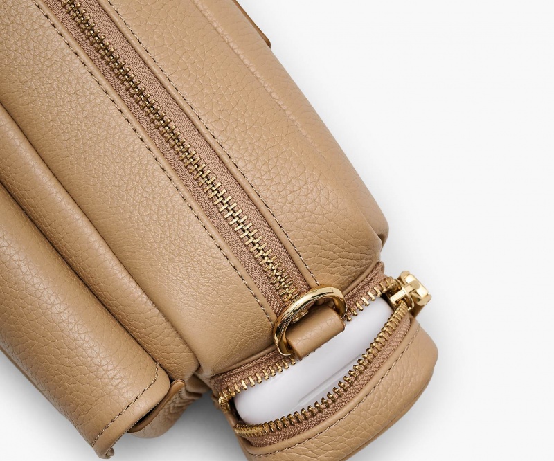 Marc Jacobs The Leather Cargo Crossbody Bags Brown | Australia_MJ25245