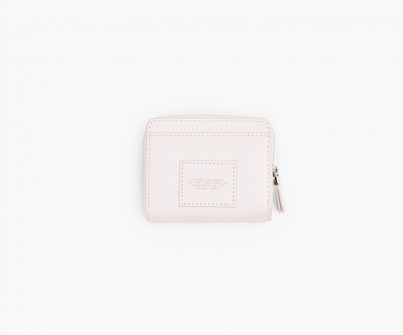 Marc Jacobs The Leather Mini Compact Wallets White | Australia_MJ65860