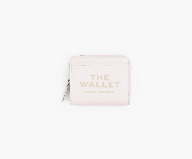 Marc Jacobs The Leather Mini Compact Wallets White | Australia_MJ65860