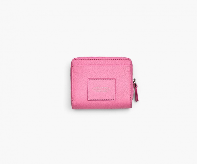 Marc Jacobs The Leather Mini Compact Wallets Pink | Australia_MJ53611