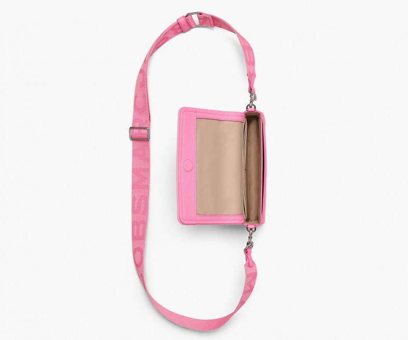 Marc Jacobs The Leather Mini Crossbody Bags Pink | Australia_MJ68000