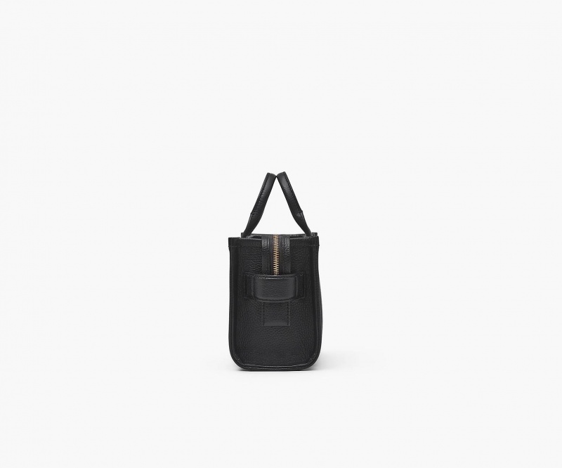 Marc Jacobs The Leather Mini Tote Bags Black | Australia_MJ64702