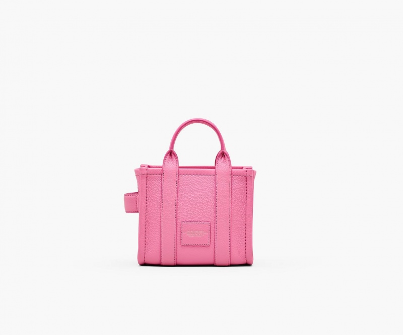 Marc Jacobs The Leather Mini Tote Bags Pink | Australia_MJ70596