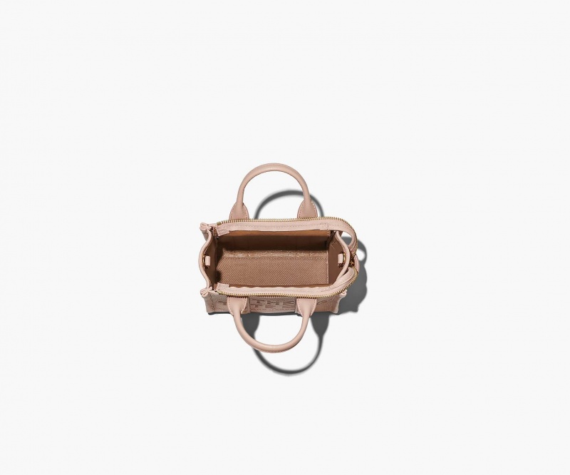 Marc Jacobs The Leather Mini Tote Bags Rose | Australia_MJ87560