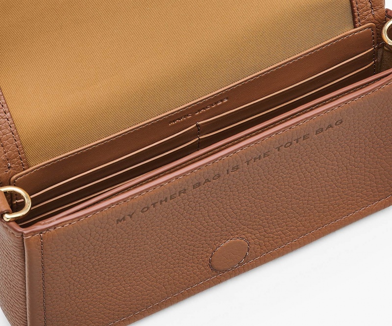 Marc Jacobs The Leather Mini Wallets Brown | Australia_MJ30221