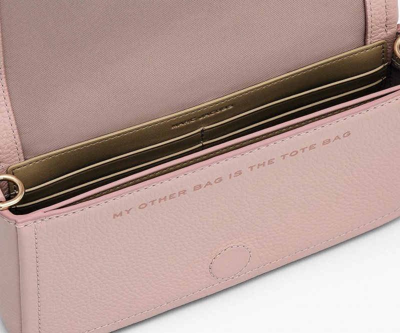 Marc Jacobs The Leather Mini Wallets Rose | Australia_MJ71650