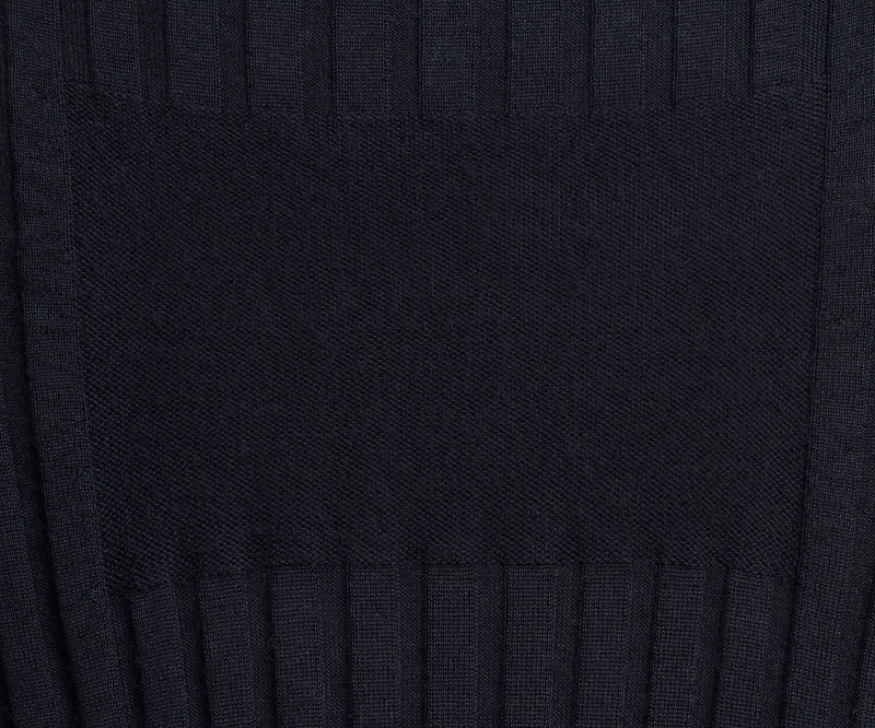 Marc Jacobs The Lightweight Ribbed Turtleneck Tops Black | Australia_MJ87927