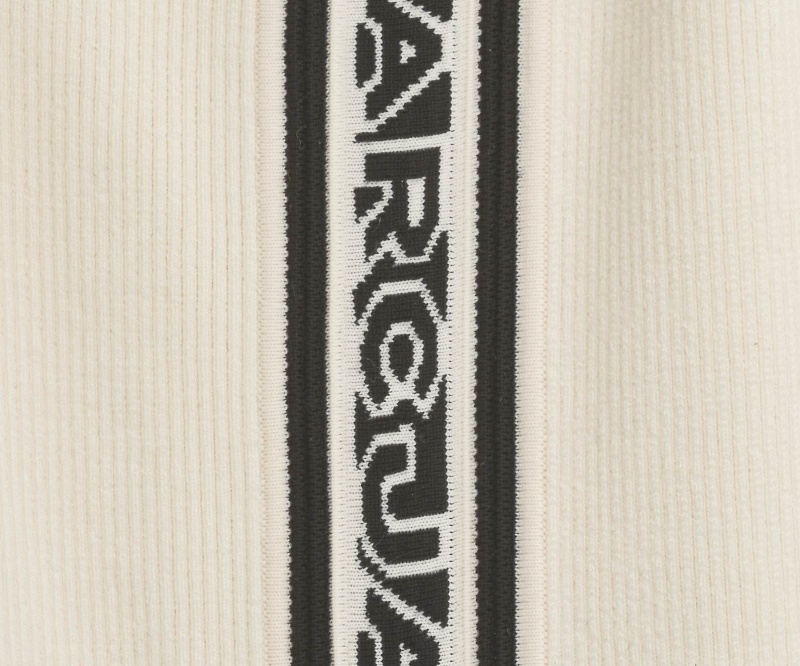 Marc Jacobs The Logo Racer Dress White / Black | Australia_MJ53877