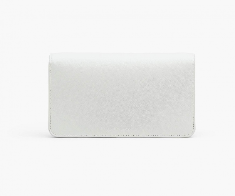 Marc Jacobs The Longshot Chain Wallets White | Australia_MJ16447