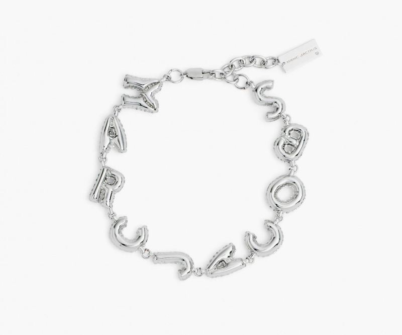 Marc Jacobs The Marc Jacobs Balloon Bracelets Silver | Australia_MJ77424