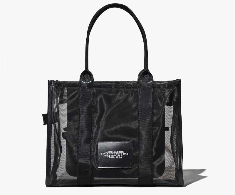 Marc Jacobs The Mesh Large Tote Bags Black | Australia_MJ62903