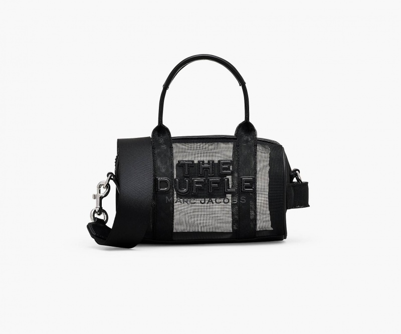 Marc Jacobs The Mesh Mini Duffle Crossbody Bags Black | Australia_MJ69376