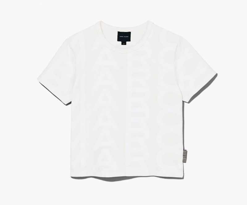 Marc Jacobs The Monogram Baby T Shirts White | Australia_MJ15021