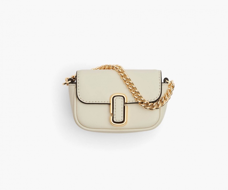 Marc Jacobs The Nano J Marc Bag Charms White | Australia_MJ40041