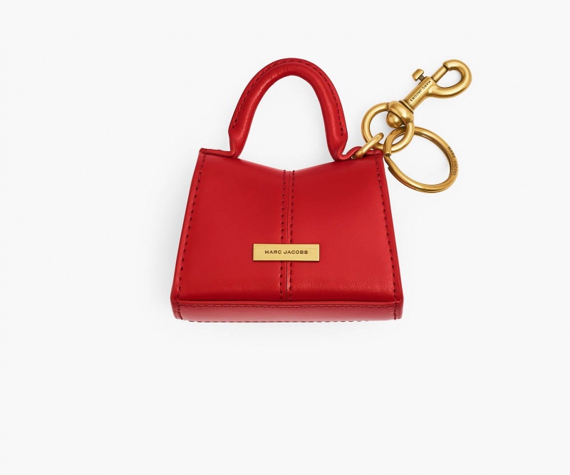 Marc Jacobs The Nano St. Marc Top Handle Charms Red | Australia_MJ86229