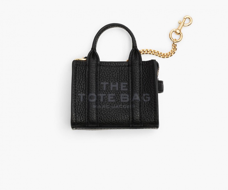 Marc Jacobs The Nano Tote Bag Charms Black | Australia_MJ65215