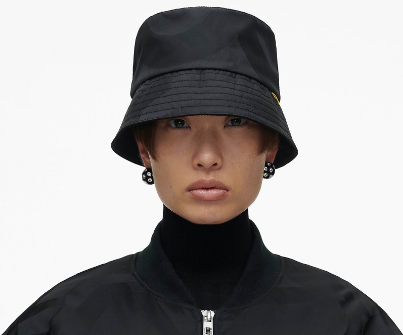 Marc Jacobs The Nylon Bucket Hat Black | Australia_MJ85105