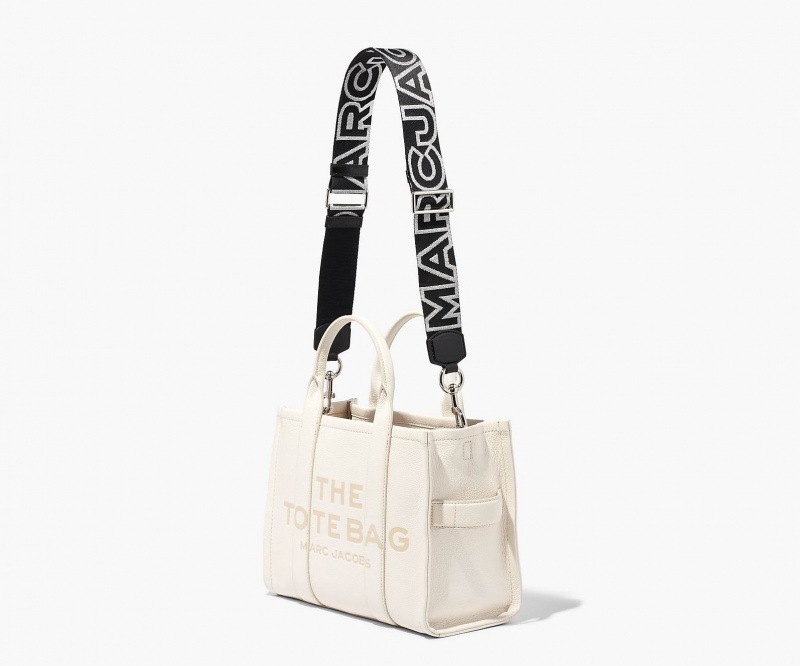 Marc Jacobs The Outline Logo Webbing Bag Strap Black / Silver | Australia_MJ79407