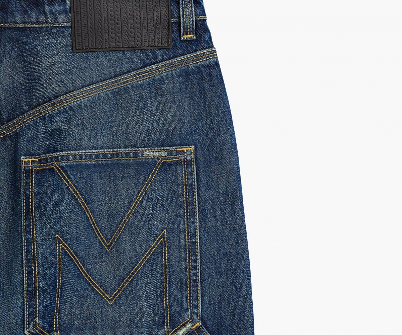 Marc Jacobs The Oversized Jeans Bottoms Indigo | Australia_MJ62636