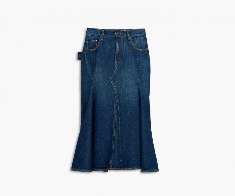 Marc Jacobs The Paneled Skirt Bottoms Indigo | Australia_MJ25340