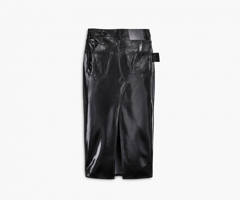 Marc Jacobs The Reflective Skirt Bottoms Black | Australia_MJ71961