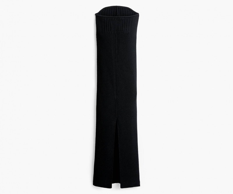 Marc Jacobs The Ribbed Knit Tube Dress Black | Australia_MJ69359