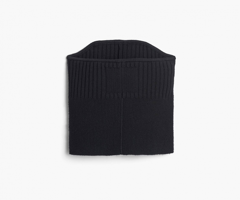 Marc Jacobs The Ribbed Knit Tube Top Tops Black | Australia_MJ72838