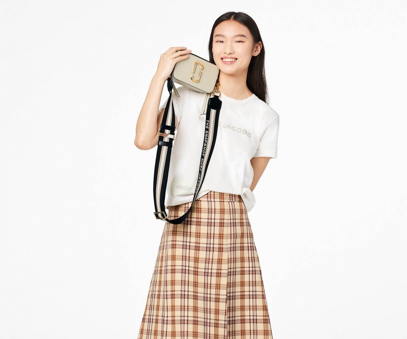 Marc Jacobs The Snapshot Crossbody Bags White Multicolor | Australia_MJ15780