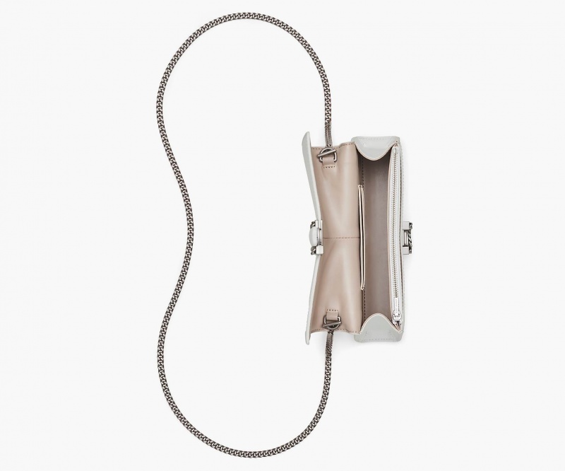 Marc Jacobs The St. Marc Chain Crossbody Bags White | Australia_MJ28017