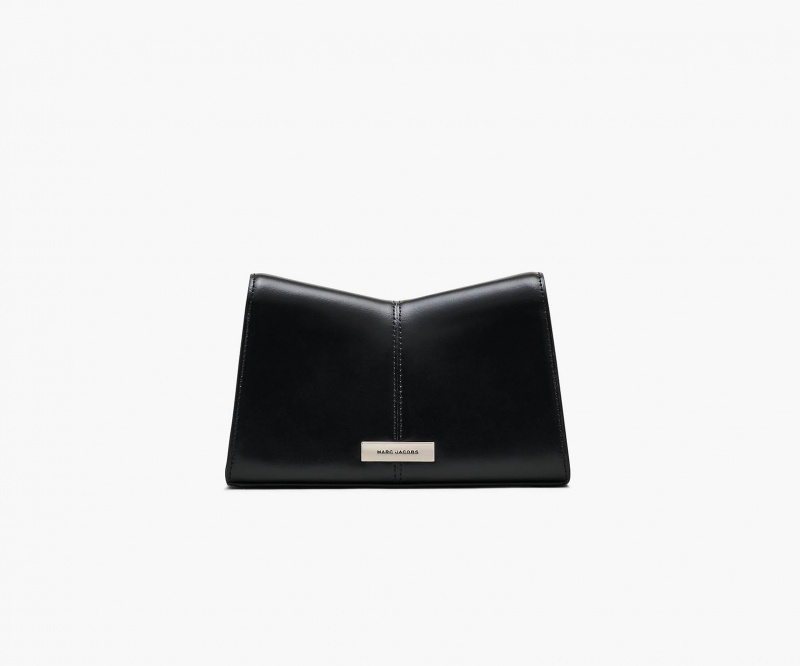 Marc Jacobs The St. Marc Chain Wallet Mini Bags Black / Silver | Australia_MJ87205