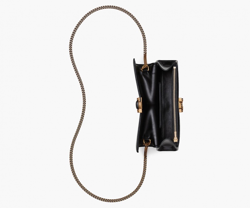 Marc Jacobs The St. Marc Chain Wallets Black | Australia_MJ11752