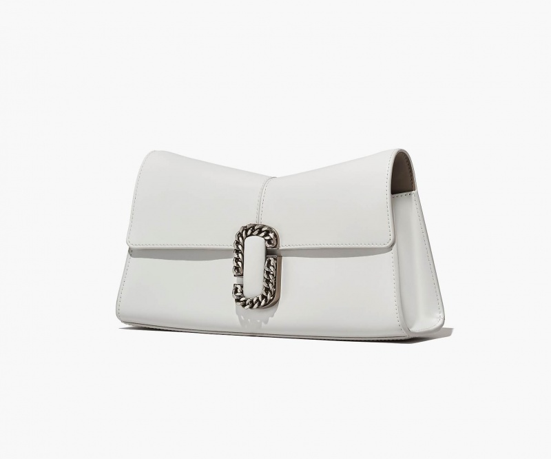 Marc Jacobs The St. Marc Convertible Clutch Shoulder Bags White | Australia_MJ36713