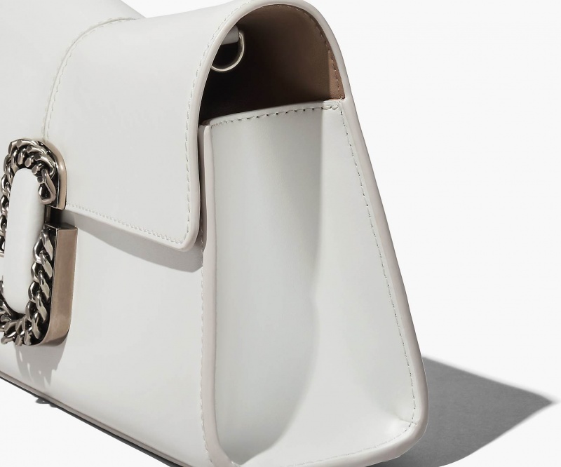 Marc Jacobs The St. Marc Convertible Clutch Shoulder Bags White | Australia_MJ36713