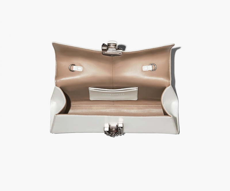 Marc Jacobs The St. Marc Convertible Clutch Shoulder Bags White | Australia_MJ36713