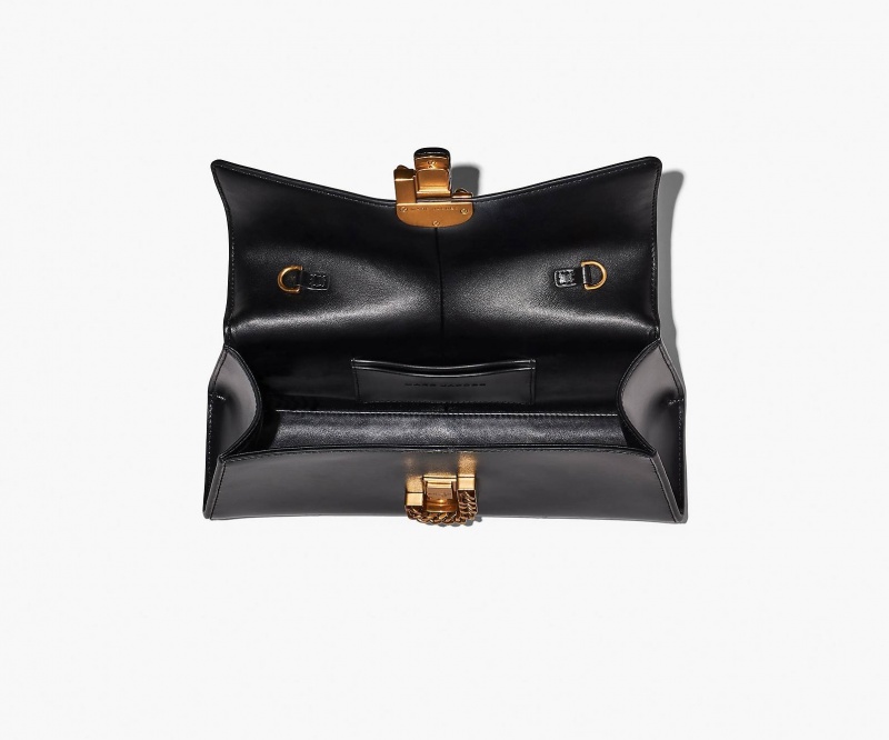 Marc Jacobs The St. Marc Convertible Clutch Shoulder Bags Black | Australia_MJ48261