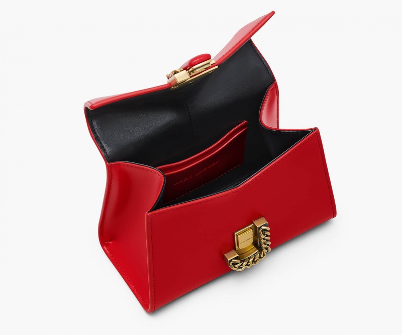 Marc Jacobs The St. Marc Mini Top Handbag Red | Australia_MJ42774