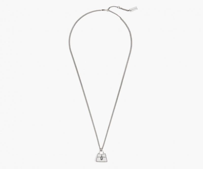 Marc Jacobs The St. Marc Necklaces Light Silver | Australia_MJ59925