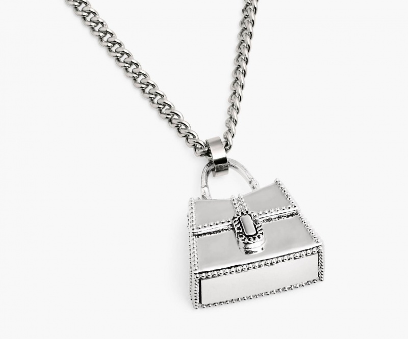 Marc Jacobs The St. Marc Necklaces Light Silver | Australia_MJ59925