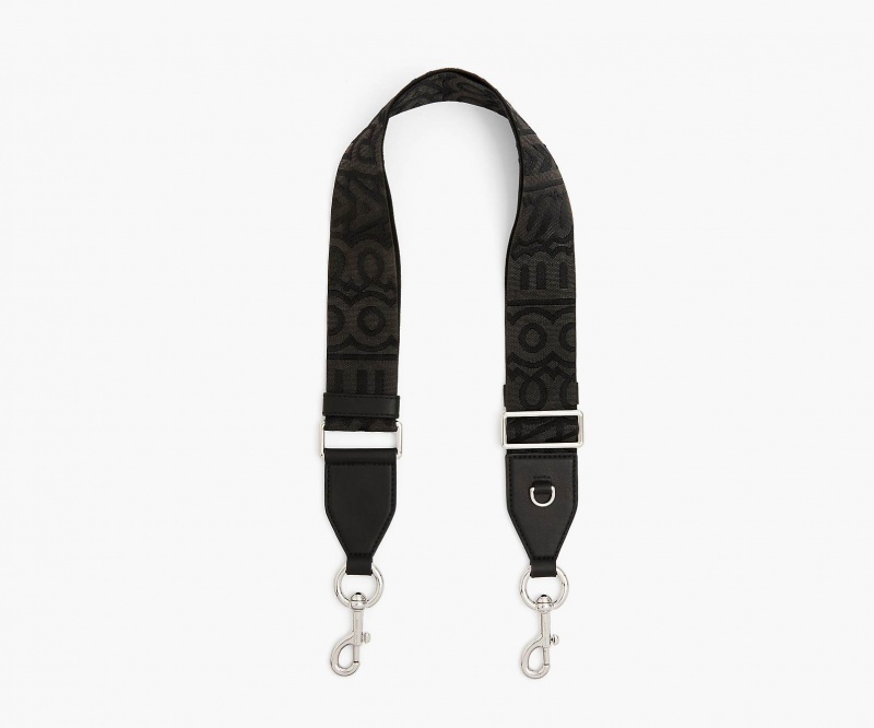 Marc Jacobs The Utility DTM Webbing Bag Strap Black | Australia_MJ67193