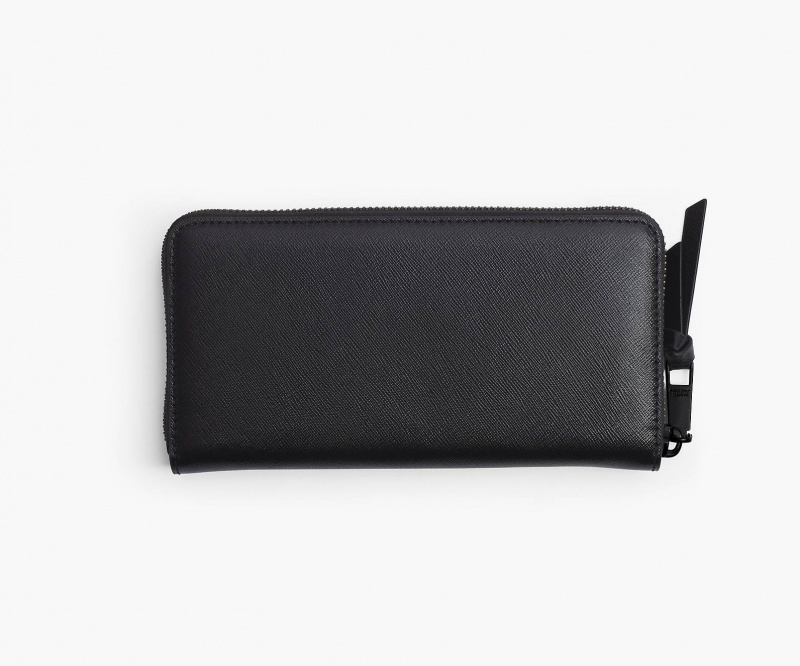 Marc Jacobs The Utility Snapshot Dtm Continental Wallets Black | Australia_MJ73626